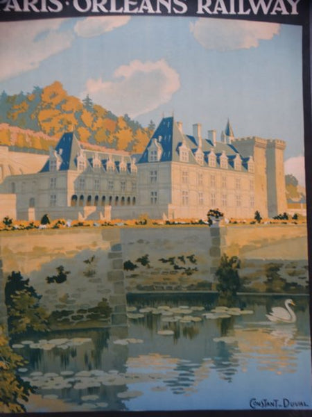 Constant-Duval Villandry Vintage Travel Poster