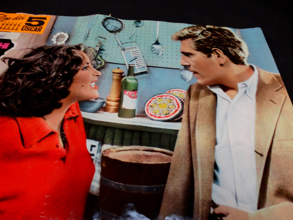 Italian movie half-sheet for WHO's AFRAID OF VIRGINIA WOOLF with Taylor/Burton