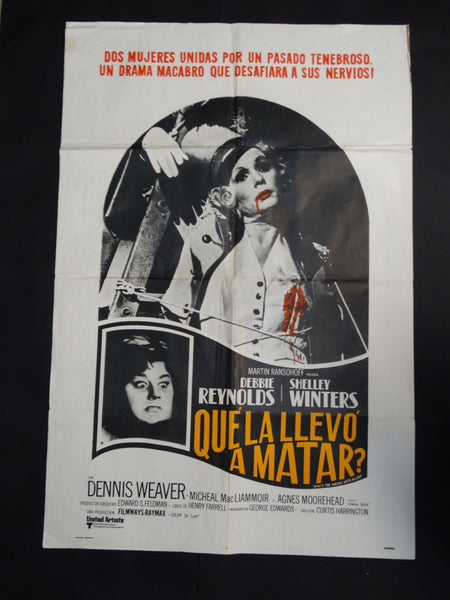 WHAT'S THE MATTER WITH HELEN? (Que La Llevo a Matar?) 1971, half sheet poster A735