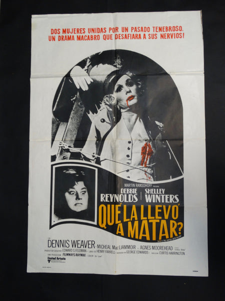 WHAT'S THE MATTER WITH HELEN? (Que La Llevo a Matar?) 1971, half sheet poster A735