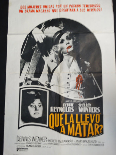 WHAT'S THE MATTER WITH HELEN? (Que La Llevo a Matar?) 1971, half sheet poster A735