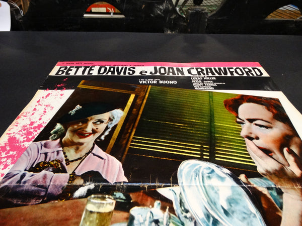 WHATEVER HAPPENED TO BABY JANE? 1962 Italian version vintage half sheet poster