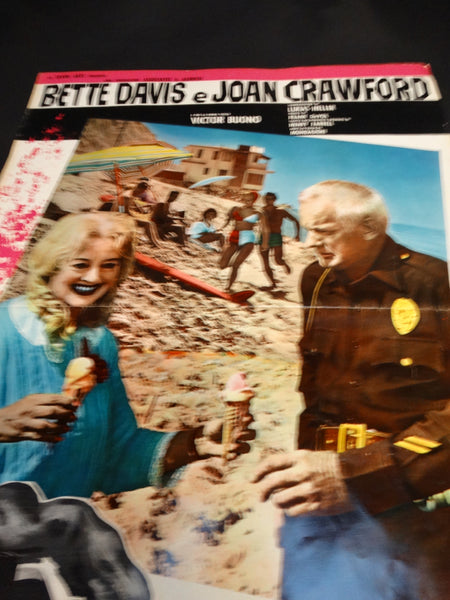 WHATEVER HAPPENED TO BABY JANE? 1962 Italian version vintage half sheet poster