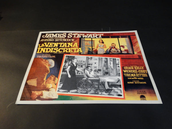 Alfred Hitchcock, Rear Window lobby card