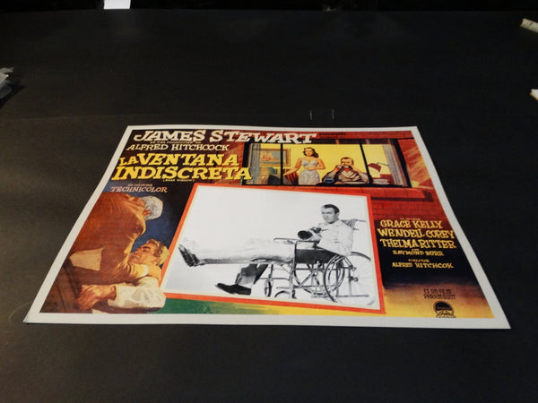 Alfred Hitchcock, Rear Window lobby card