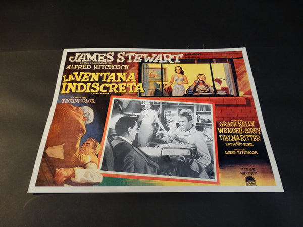 Alfred Hitchcock, Rear Window lobby card