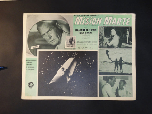 MISSION MARS 1968 (Mision Marte) Lobby Card