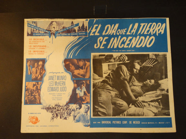 THE DAY THE EARTH CAUGHT FIRE 1961, Lobby Card