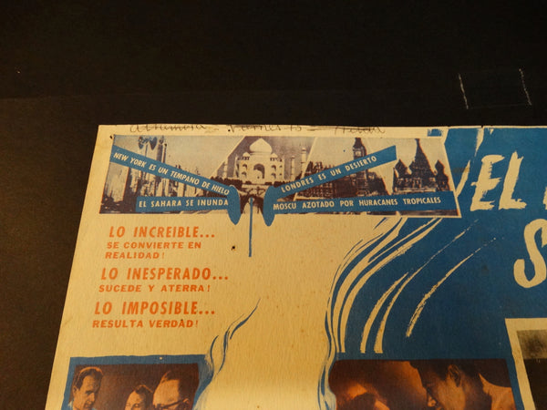 THE DAY THE EARTH CAUGHT FIRE 1961, Lobby Card