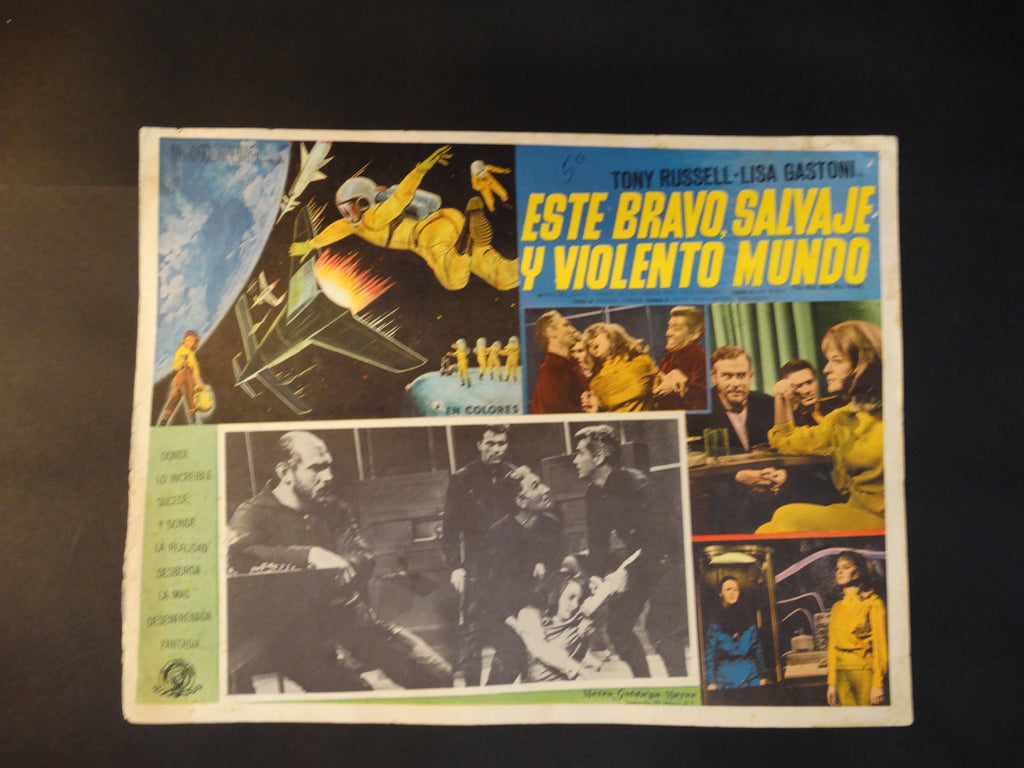 THE WILD, WILD PLANET 1966 Lobby Card