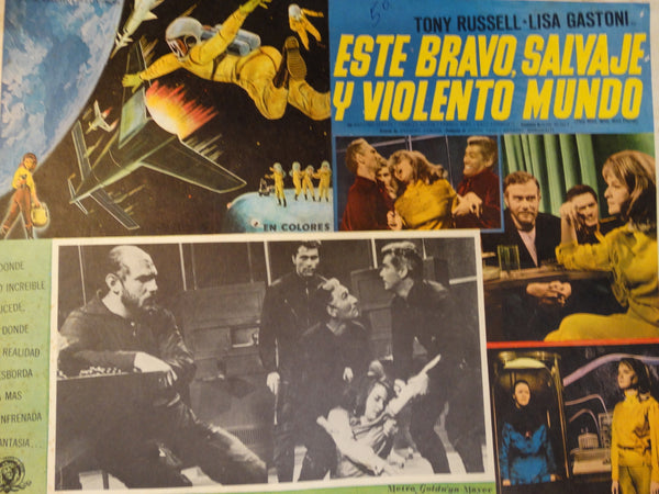 THE WILD, WILD PLANET 1966 Lobby Card