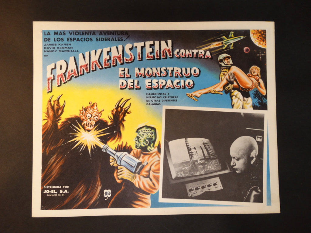 FRANKENSTEIN MEETS THE SPACE MONSTER 1965, Lobby Card