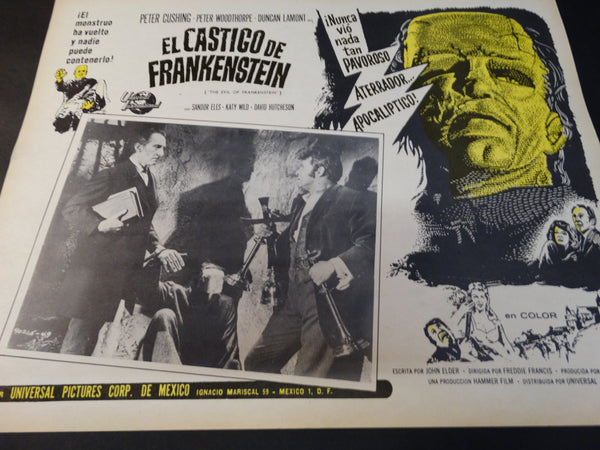 THE EVIL OF FRANKENSTEIN 1964 (EL CASTIGO DE FRANKENSTEIN)