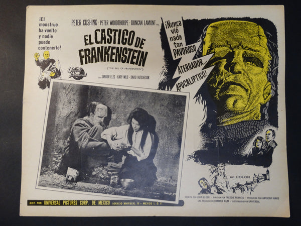 THE EVIL OF FRANKENSTEIN 1964 (EL CASTIGO DE FRANKENSTEIN)