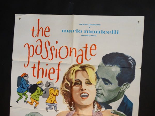 THE PASSIONATE THIEF 1960 (Risate di Gioia) one sheet RARE