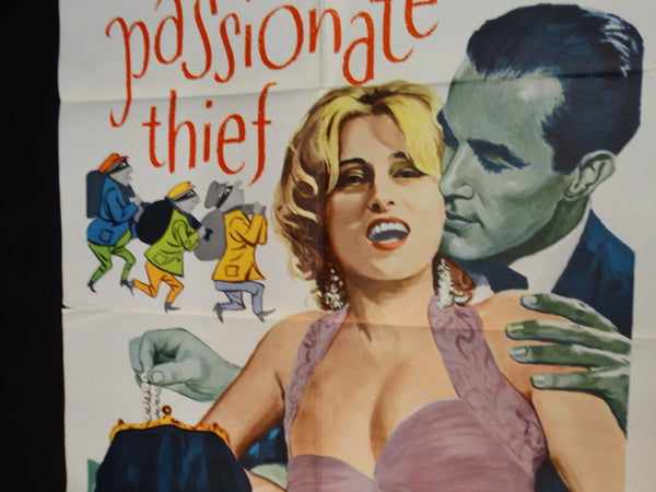 THE PASSIONATE THIEF 1960 (Risate di Gioia) one sheet RARE