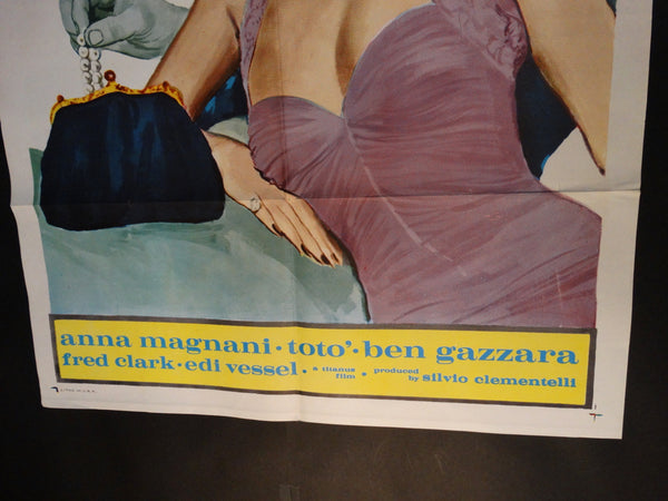 THE PASSIONATE THIEF 1960 (Risate di Gioia) one sheet RARE