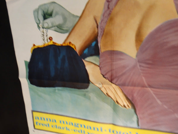 THE PASSIONATE THIEF 1960 (Risate di Gioia) one sheet RARE