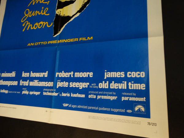 Tell Me That You Love Me, Junie Moon 1970  one sheet movie poster AP797