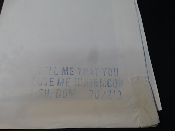 Tell Me That You Love Me, Junie Moon 1970  one sheet movie poster AP797