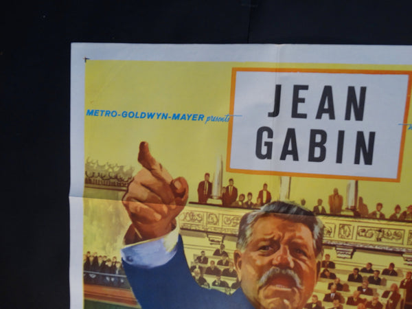 THE PRESIDENT 1961 (Le Président) vintage one-sheet poster