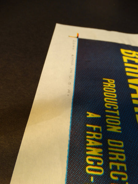 THE PRESIDENT 1961 (Le Président) vintage one-sheet poster