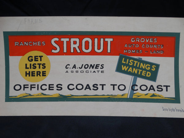 Sam Hyde Harris Maquette for Real Estate Ad