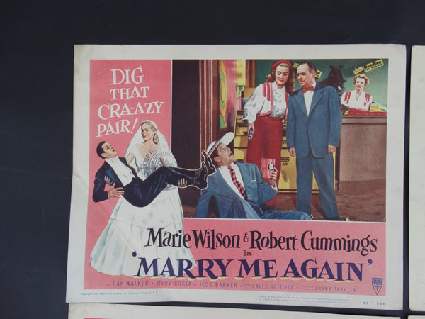 Marry Me Again 4 Lobby Cards