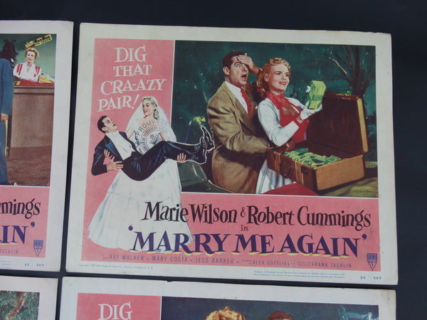 Marry Me Again 4 Lobby Cards