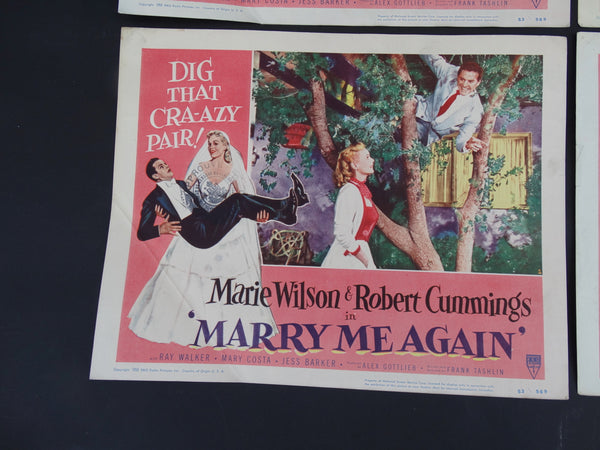 Marry Me Again 4 Lobby Cards