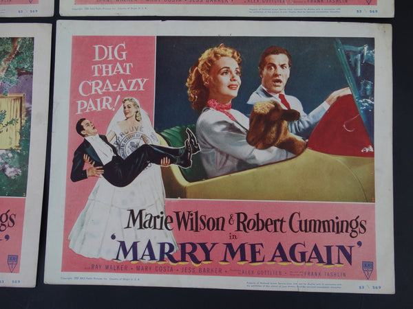 Marry Me Again 4 Lobby Cards