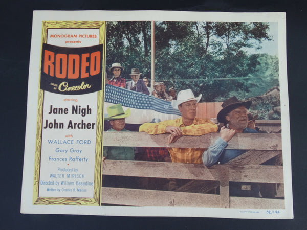 Rodeo (1952) Lobby Card
