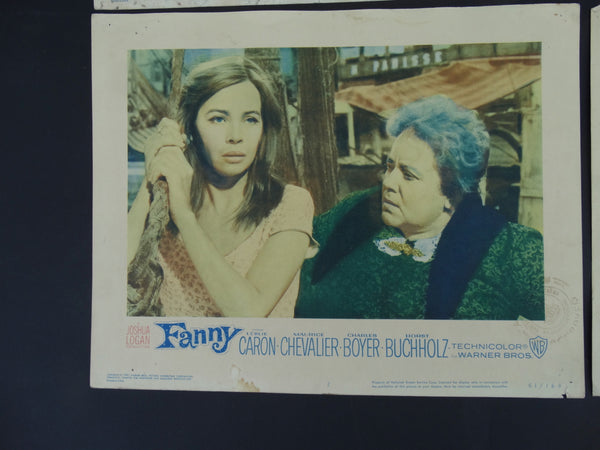 Fanny (1961) 4 Lobby Cards
