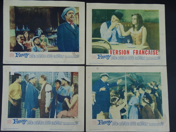 Fanny (1961) 4 lobby Cards