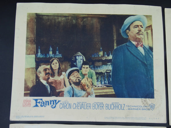 Fanny (1961) 4 lobby Cards