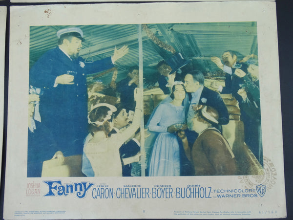 Fanny (1961) 4 lobby Cards