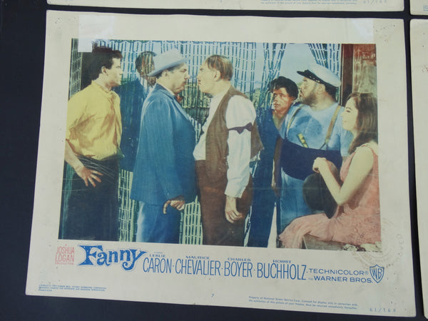 Fanny (1961) 4 lobby Cards