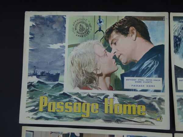 Passage Home (1955) 4 Lobby Cards