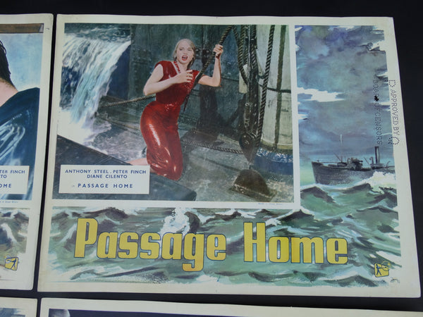 Passage Home (1955) 4 Lobby Cards