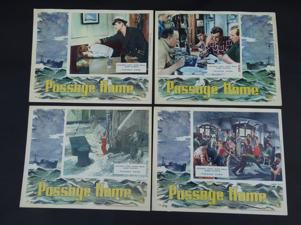 Passage Home (1955) 4 Lobby Cards