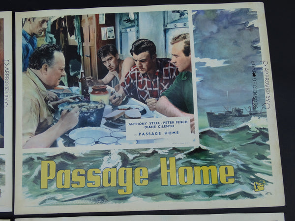 Passage Home (1955) 4 Lobby Cards