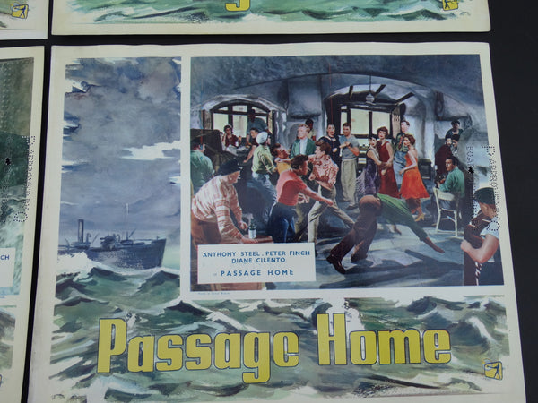 Passage Home (1955) 4 Lobby Cards