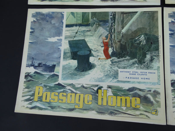 Passage Home (1955) 4 Lobby Cards