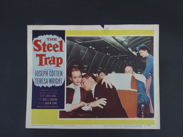 The Steel Trap (1952) Lobby Card