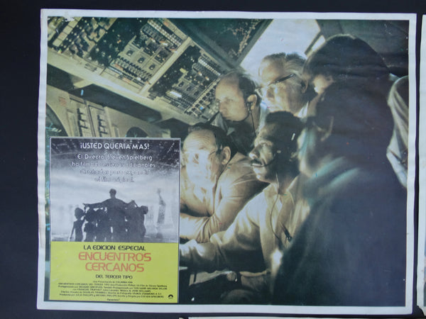 Close Encounters of the Third Kind 1977 (Encuentros Cercanos del Tercer Tipo) 3 Lobby Cards