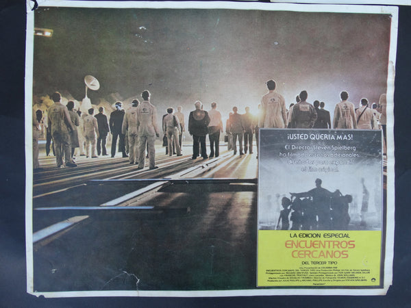 Close Encounters of the Third Kind 1977 (Encuentros Cercanos del Tercer Tipo) 3 Lobby Cards
