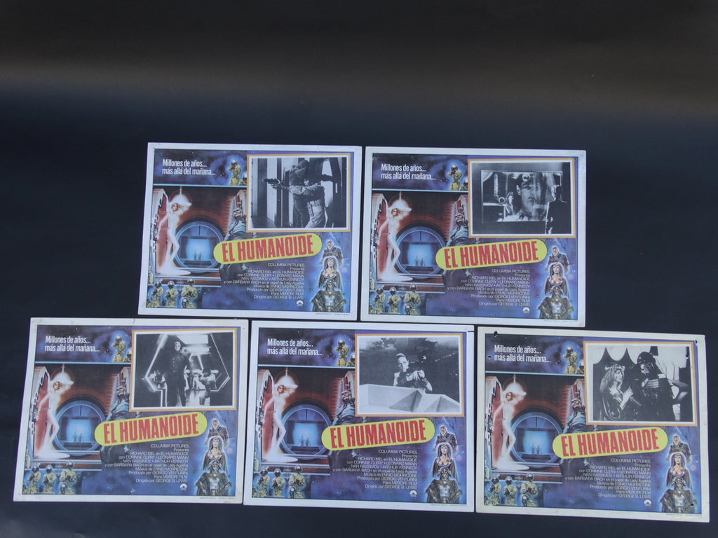 El Humanoide (The Humanoid 1979) 5 Lobby Cards