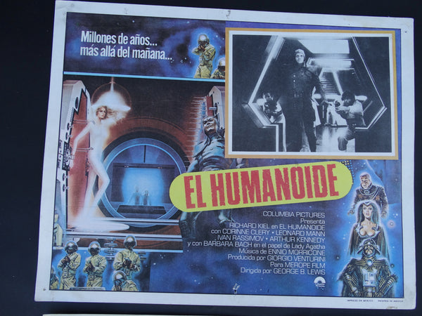 El Humanoide (The Humanoid 1979) 5 Lobby Cards