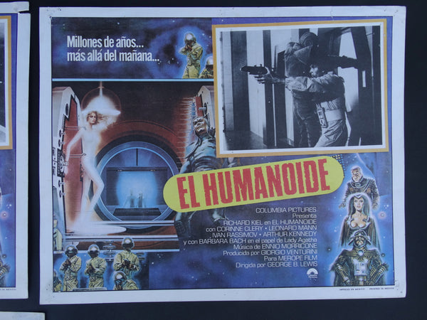 El Humanoide (The Humanoid 1979) 5 Lobby Cards