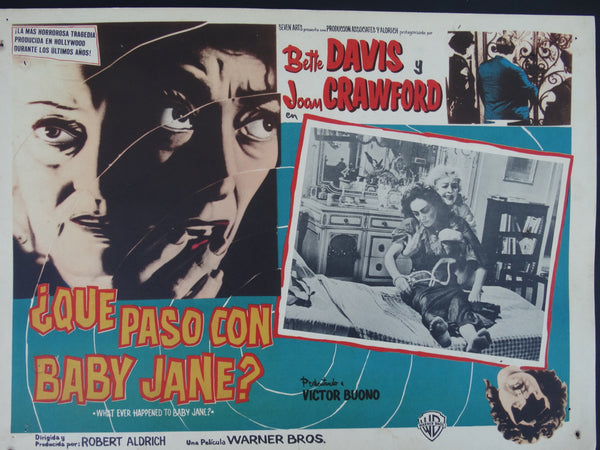 Que Paso Con Baby Jane? (Whatever Happened To Baby Jane? 1962) Lobby Card C